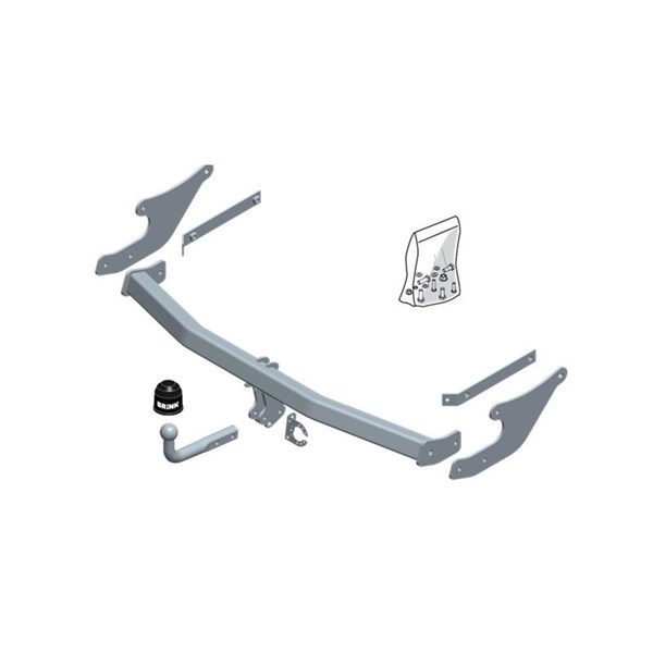 Dragkrok, fast Brink 607600 BRINK