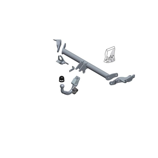 Dragkrok, Avtagbar Brink 613800 BRINK