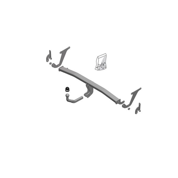 Dragkrok, fast Brink 669500 BRINK