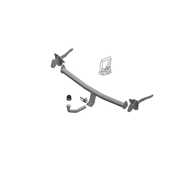 Dragkrok, fast Brink 670800 BRINK