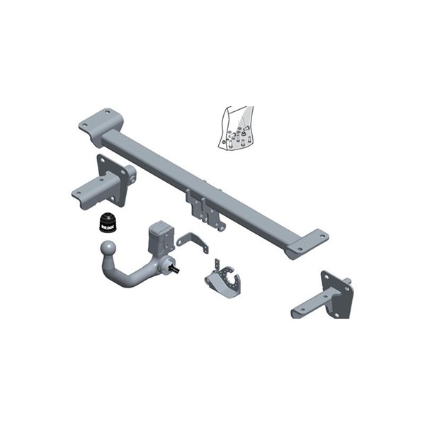 Dragkrok, Avtagbar Brink 676200 BRINK