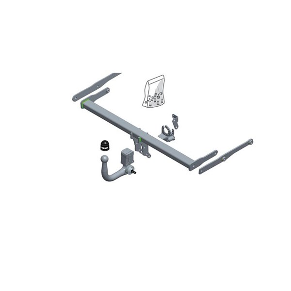 Dragkrok, Avtagbar Brink 680400 BRINK