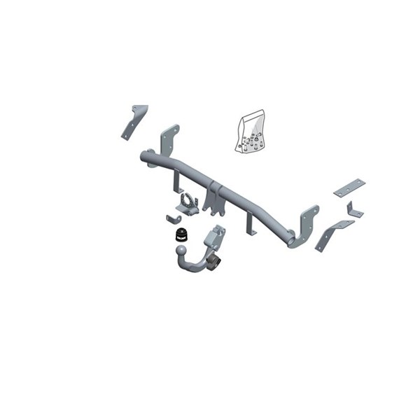 Dragkrok, Avtagbar Brink 681900 BRINK