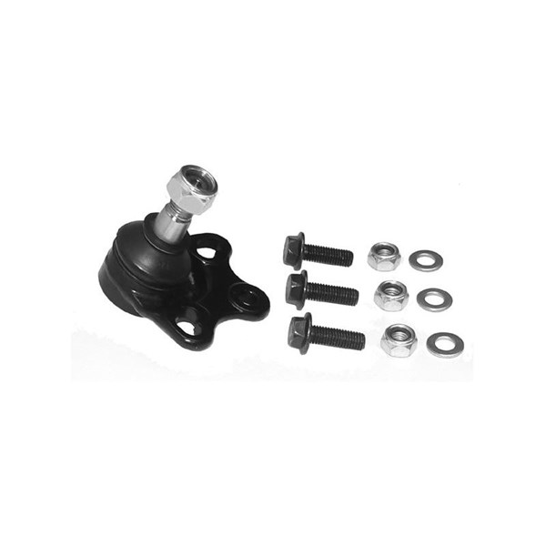 Kulled / Spindelled, framaxel höger, framaxel vänster Kit +