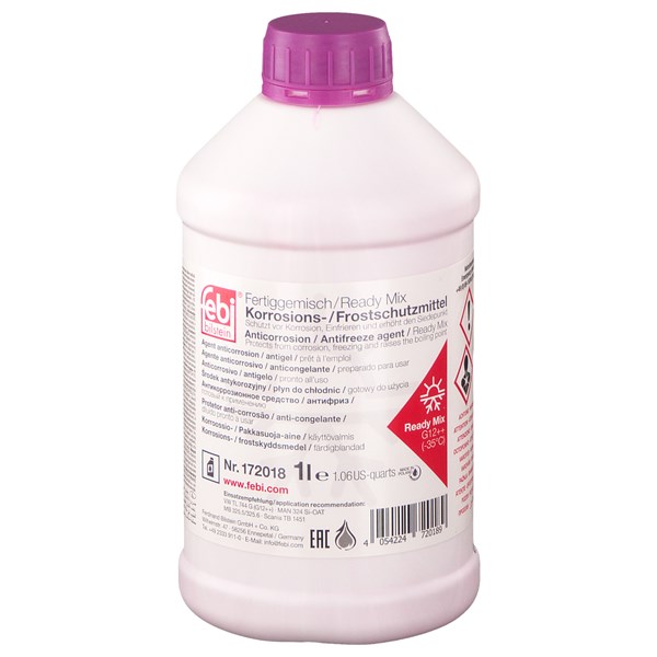 Glykol G12++ (-35°C färdigblandad), Universal FEBI BILSTEIN