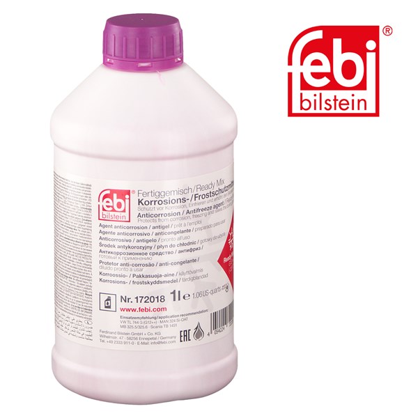 Glykol G12++ (-35°C färdigblandad), Universal FEBI BILSTEIN