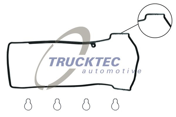Packningssats, vippkåpa Trucktec automotive 02.10.119 TRUCKTEC AUTOMOTIVE