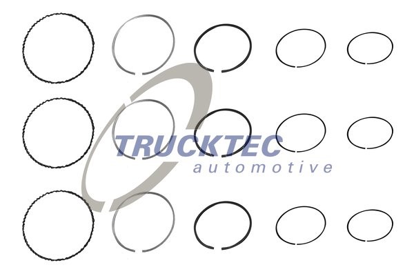 Kolvringar, kit Trucktec automotive 02.11.061 TRUCKTEC AUTOMOTIVE