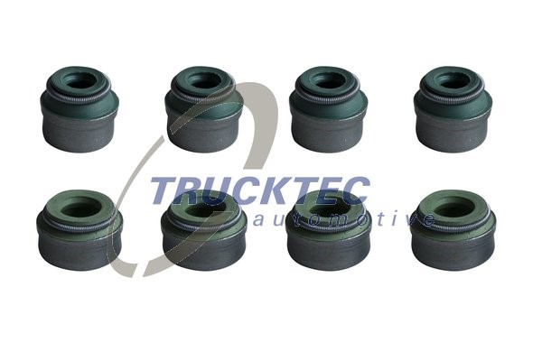 Packningssats, ventiler, Insugssidan, Avgas-/utsläppssidan Truckt TRUCKTEC AUTOMOTIVE