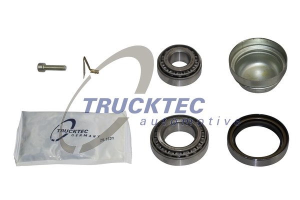 Hjullagersats, Fram, höger eller vänster Trucktec automotive 02.3 TRUCKTEC AUTOMOTIVE Hjullagersats, Fram, höger eller vänster Trucktec automotive 02.3 TRUCKTEC AUTOMOTIVE