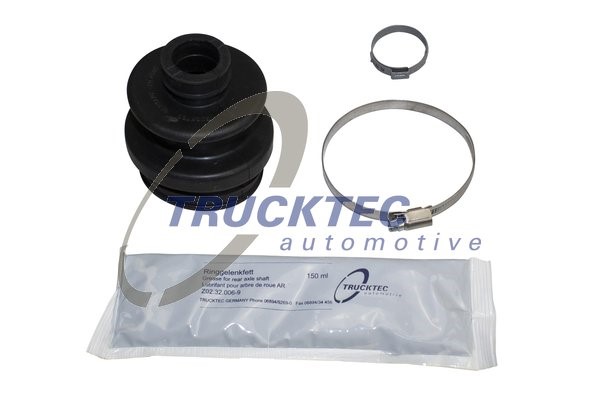 Dammskydd, drivaxel, Bakaxel, på växellådssidan Trucktec automoti TRUCKTEC AUTOMOTIVE