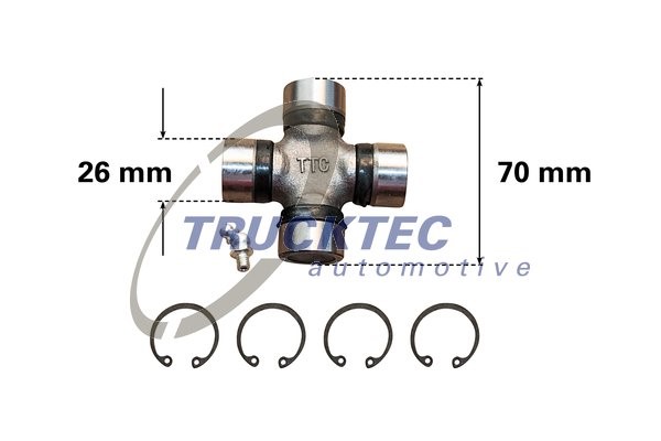Led, kardanaxel Trucktec automotive 02.34.011 TRUCKTEC AUTOMOTIVE Led, kardanaxel Trucktec automotive 02.34.011 TRUCKTEC AUTOMOTIVE