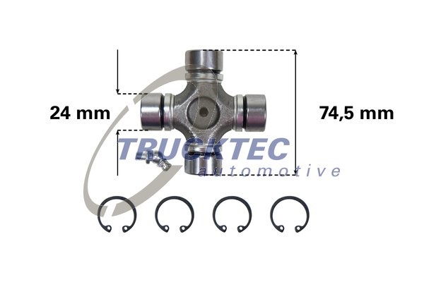 Led, kardanaxel Trucktec automotive 02.34.053 TRUCKTEC AUTOMOTIVE Led, kardanaxel Trucktec automotive 02.34.053 TRUCKTEC AUTOMOTIVE
