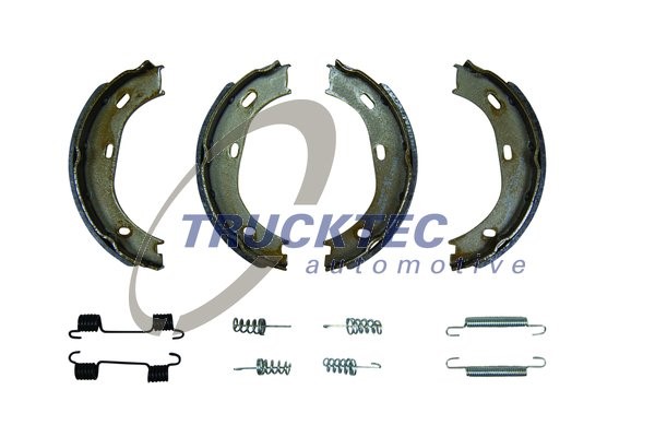 Bromsbackar, sats, parkeringsbroms, Bakaxel TRUCKTEC AUTOMOTIVE
