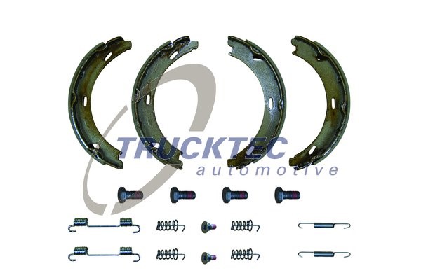 Bromsbackar, sats, parkeringsbroms, Bakaxel TRUCKTEC AUTOMOTIVE