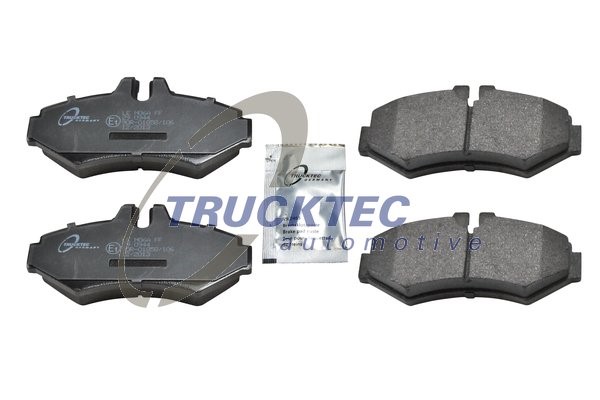 Bromsbeläggsats, Bakaxel Trucktec automotive 02.35.086 TRUCKTEC AUTOMOTIVE