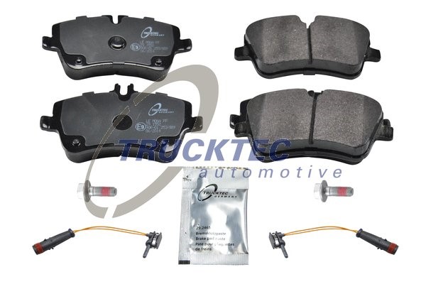 Bromsbeläggsats, Framaxel Trucktec automotive 02.35.127 TRUCKTEC AUTOMOTIVE