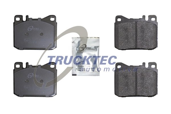 Bromsbeläggsats, Framaxel Trucktec automotive 02.35.132 TRUCKTEC AUTOMOTIVE