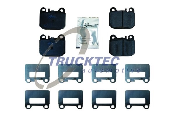 Bromsbeläggsats, Bakaxel Trucktec automotive 02.35.142 TRUCKTEC AUTOMOTIVE
