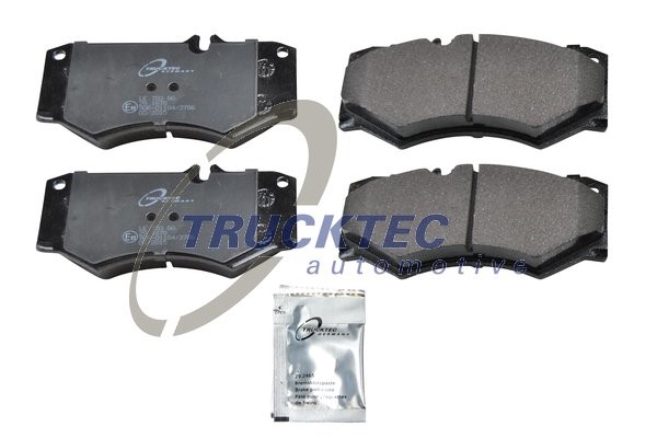 Bromsbeläggsats, Framaxel Trucktec automotive 02.35.144 TRUCKTEC AUTOMOTIVE