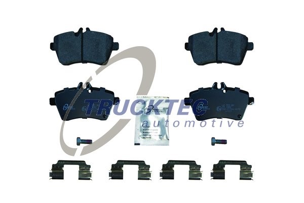 Bromsbeläggsats, Framaxel Trucktec automotive 02.35.148 TRUCKTEC AUTOMOTIVE