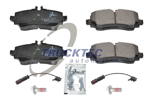 Bromsbeläggsats, Framaxel Trucktec automotive 02.35.151 TRUCKTEC AUTOMOTIVE