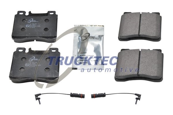 Bromsbeläggsats, Framaxel Trucktec automotive 02.35.152 TRUCKTEC AUTOMOTIVE