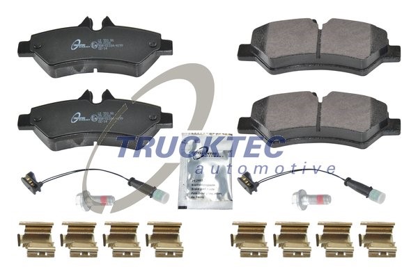 Bromsbeläggsats, Bakaxel Trucktec automotive 02.35.195 TRUCKTEC AUTOMOTIVE