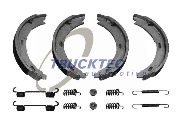 Bromsbackar, sats, parkeringsbroms, Bakaxel Trucktec automotive 0 TRUCKTEC AUTOMOTIVE Bromsbackar, sats, parkeringsbroms, Bakaxel Trucktec automotive 0 TRUCKTEC AUTOMOTIVE