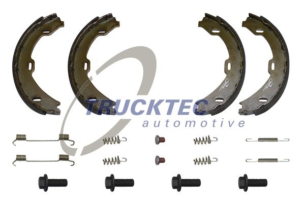Bromsbackar, sats, parkeringsbroms, Bakaxel Trucktec automotive 0 TRUCKTEC AUTOMOTIVE