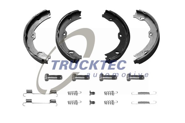 Bromsbackar, sats, parkeringsbroms, Bakaxel TRUCKTEC AUTOMOTIVE