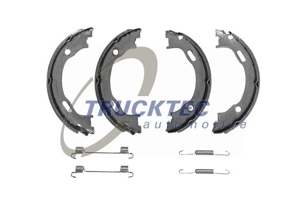 Bromsbackar, sats, parkeringsbroms, Bakaxel Trucktec automotive 0 TRUCKTEC AUTOMOTIVE