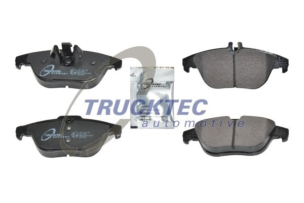 Bromsbeläggsats, Bakaxel TRUCKTEC AUTOMOTIVE