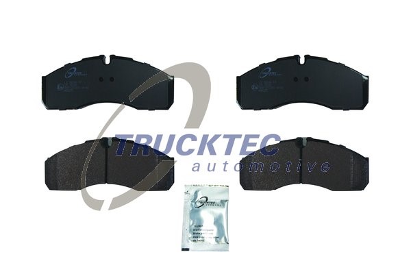 Bromsbeläggsats, Framaxel Trucktec automotive 02.35.242 TRUCKTEC AUTOMOTIVE