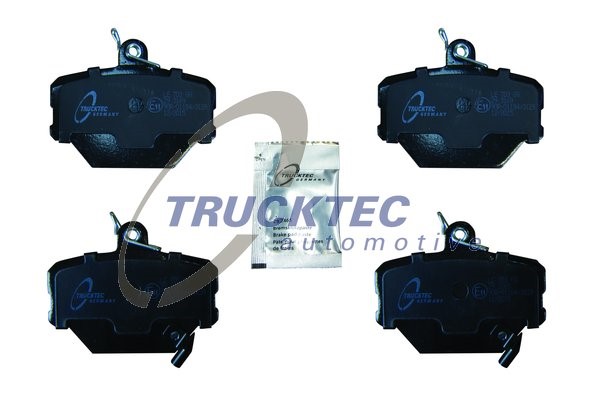 Bromsbeläggsats, Framaxel Trucktec automotive 02.35.246 TRUCKTEC AUTOMOTIVE
