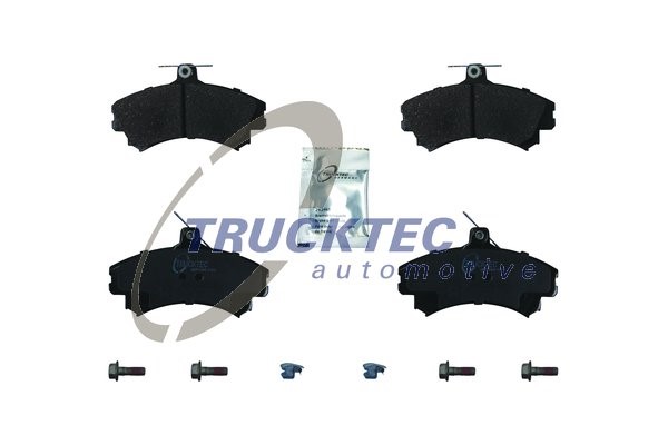 Bromsbeläggsats, Framaxel Trucktec automotive 02.35.247 TRUCKTEC AUTOMOTIVE
