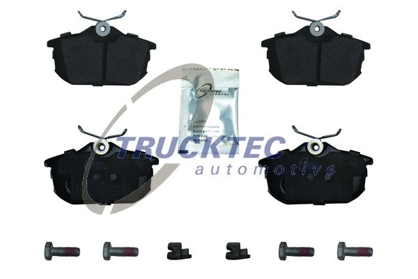 Bromsbeläggsats, Bakaxel Trucktec automotive 02.35.248 TRUCKTEC AUTOMOTIVE