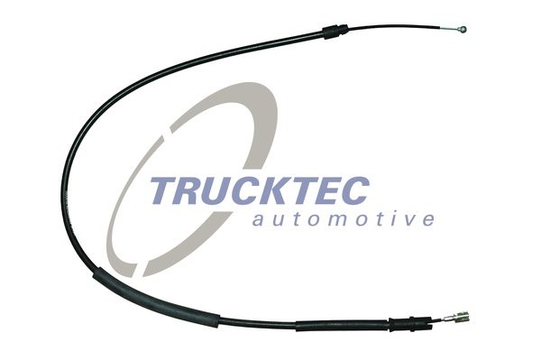 Vajer, parkeringsbroms, Vänster bak Trucktec automotive 02.35.369 TRUCKTEC AUTOMOTIVE