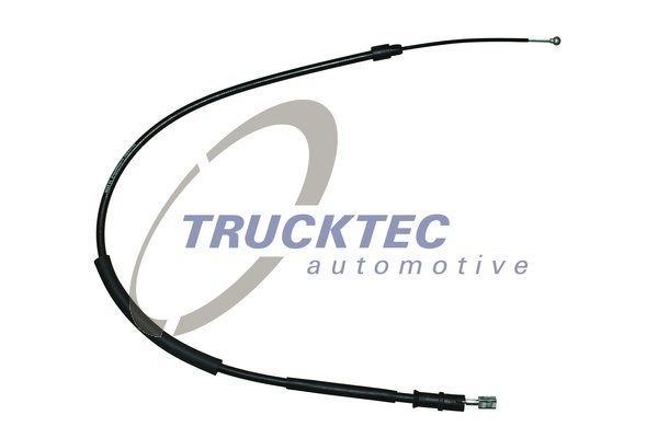 Vajer, parkeringsbroms, Höger bak Trucktec automotive 02.35.370 TRUCKTEC AUTOMOTIVE