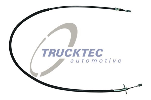 Vajer, parkeringsbroms, Höger bak Trucktec automotive 02.35.401 TRUCKTEC AUTOMOTIVE