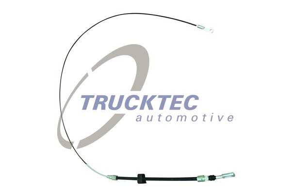 Vajer, parkeringsbroms, Bak Trucktec automotive 02.35.402 TRUCKTEC AUTOMOTIVE