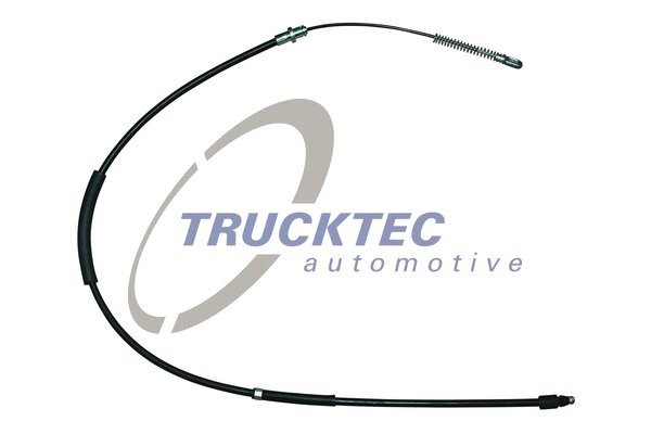 Vajer, parkeringsbroms, Bak Trucktec automotive 02.35.415 TRUCKTEC AUTOMOTIVE