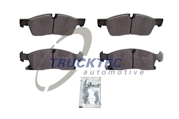 Bromsbeläggsats, Framaxel Trucktec automotive 02.35.436 TRUCKTEC AUTOMOTIVE