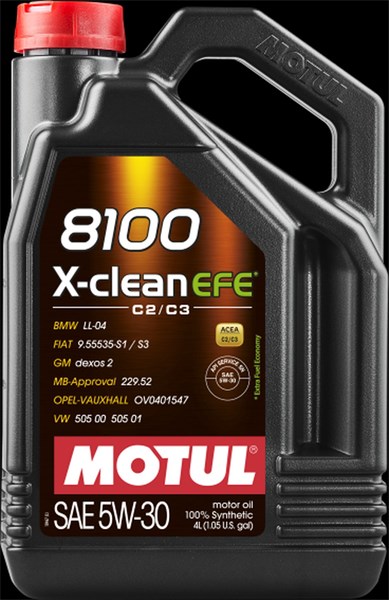 Motorolja Motul  8100 X-Clean Efe 5W30 MOTUL MOTUL