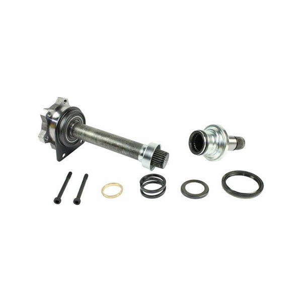 Stickaxel, differential, Höger