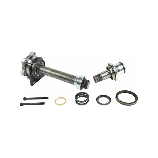 Stickaxel, differential, Höger