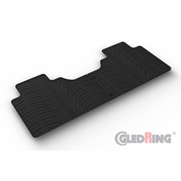 Gummimatta kupé Ford F-150 & F-250 Super Crew , Bak Gledring GL U GledRing