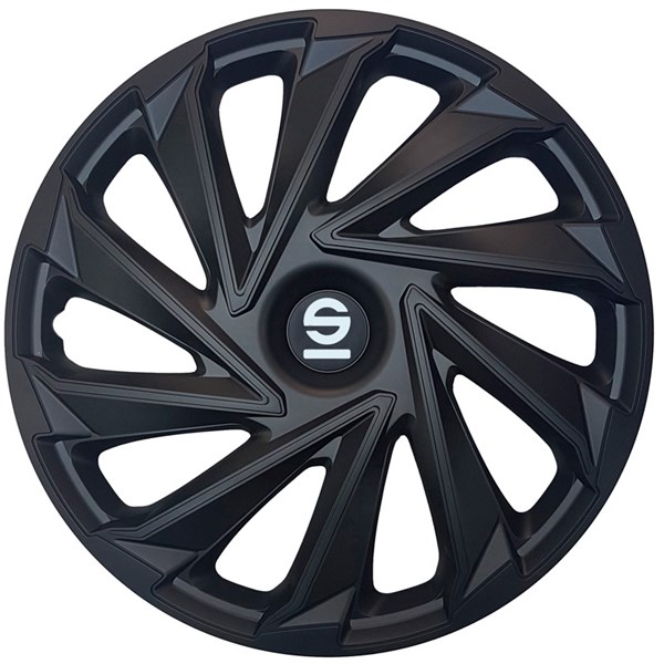 Hjulsidor/ Navkapslar, Universal Sparco SP 1480BK
