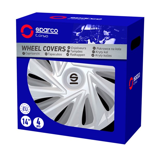 Hjulsidor/ Navkapslar, Universal Sparco SP 1480SV Hjulsidor/ Navkapslar, Universal Sparco SP 1480SV