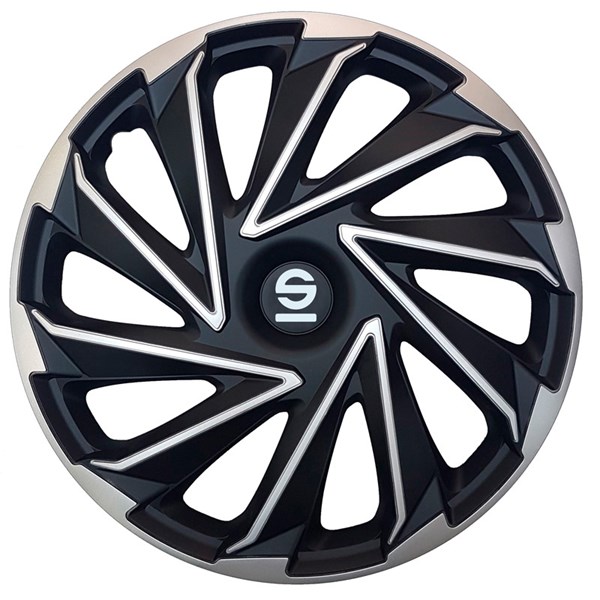 Hjulsidor/ Navkapslar, Universal Sparco SP 1480SVBK